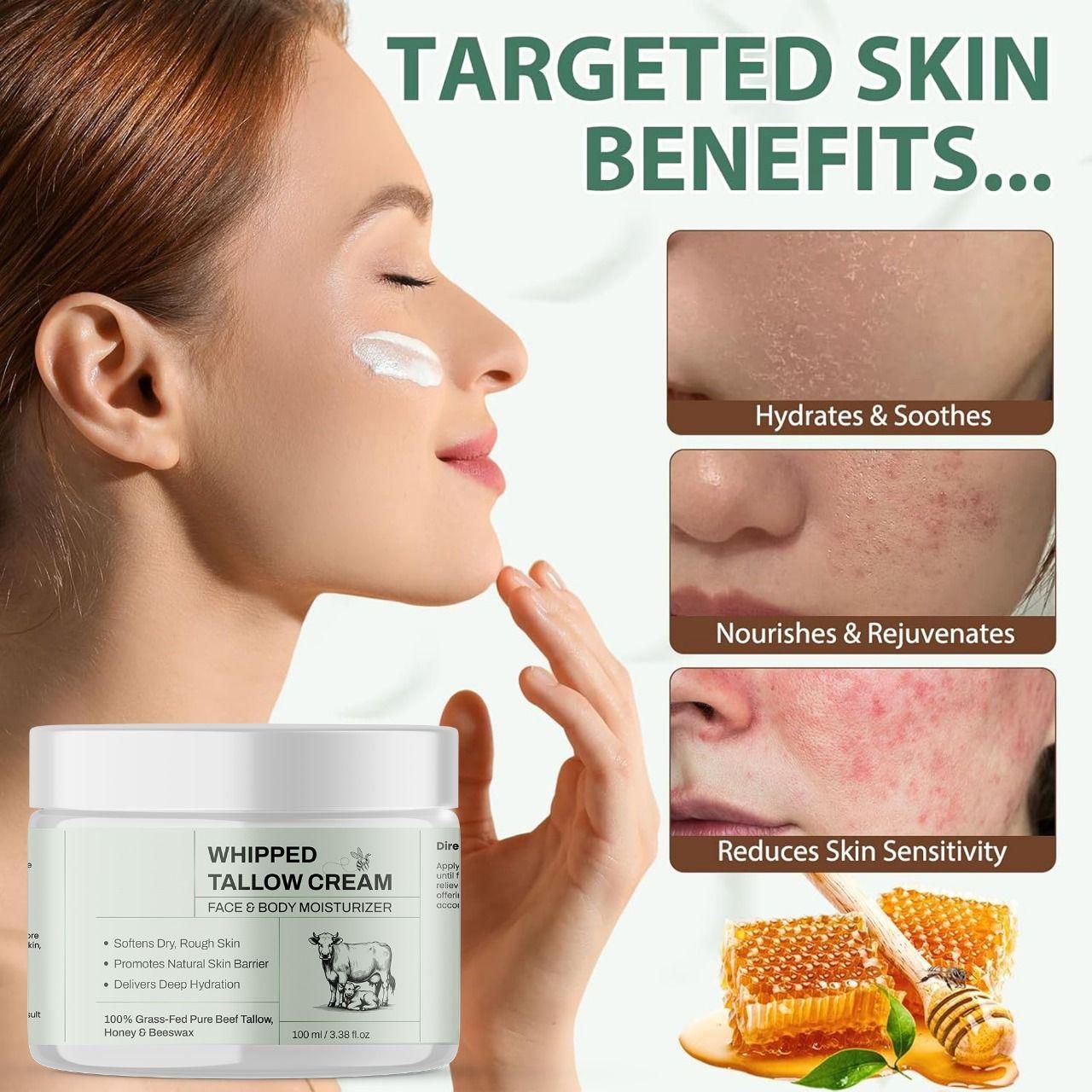 Whipped Tallow Cream 100 ml Pack of 1