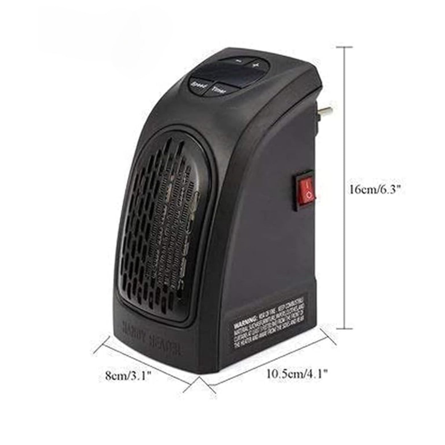 Plug-in Electric Handy Room Heater